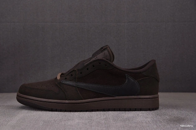 TBkick Travis Low Scott DM7866-202 x OG Air 1 Velvet Brown Jordan 0722